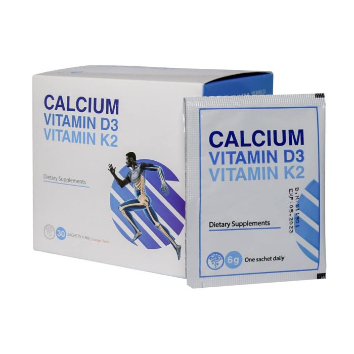 Sepidaj Calcium Vitamin D3 Vitamin K2 30 Sachet