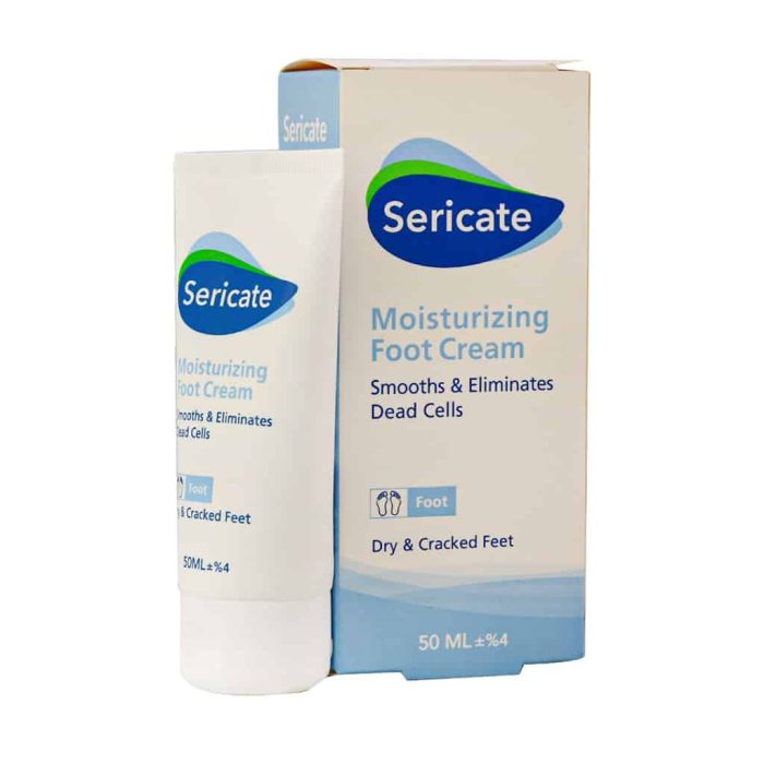 Sericate Moisturizing Foot Cream