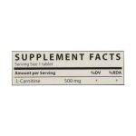 Shari L Carnitine 500 Mg FC Tab