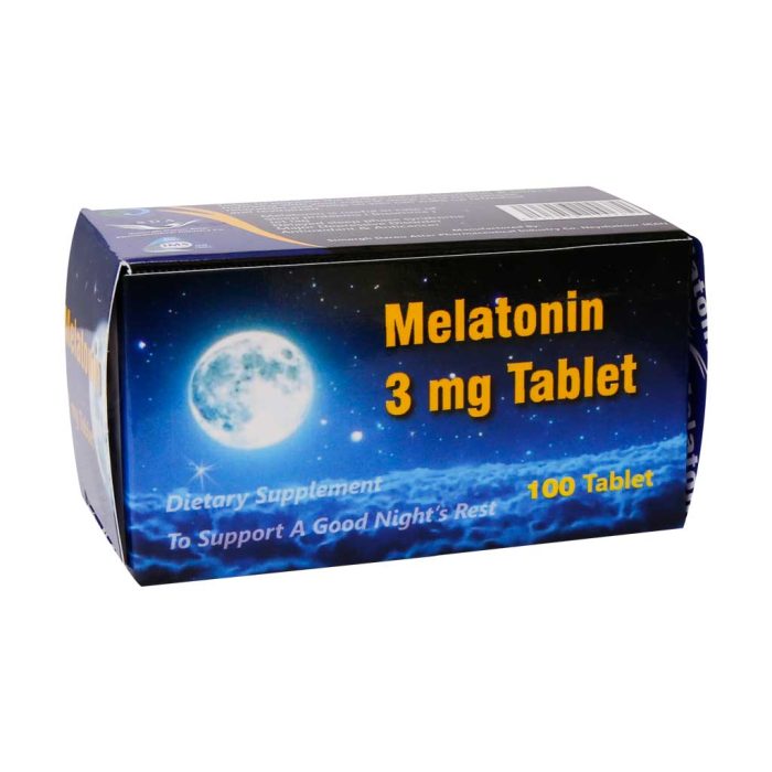 Simorgh Darou Attar Melatonin 3 mg Tablets