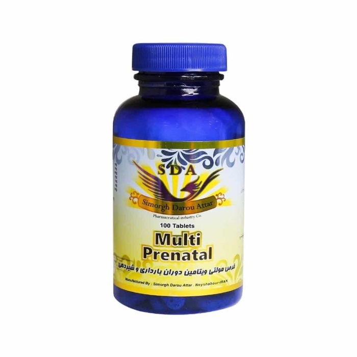 Simorgh Darou Attar Multi Prenatal Tablets 2