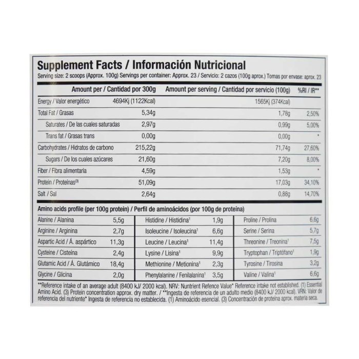 Starlabs Nutrition XXL Myogainer Powder