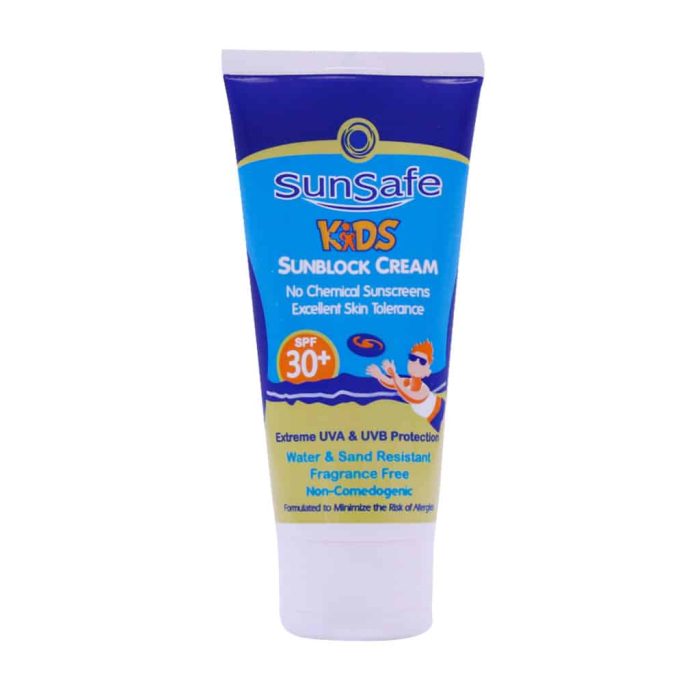 Sunsafe Sunblock Cream SPF30 For Kids 50 gr