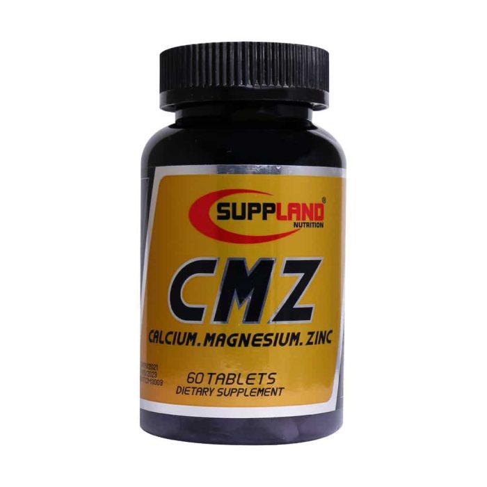 Suppland Nutrition CMZ Tablets