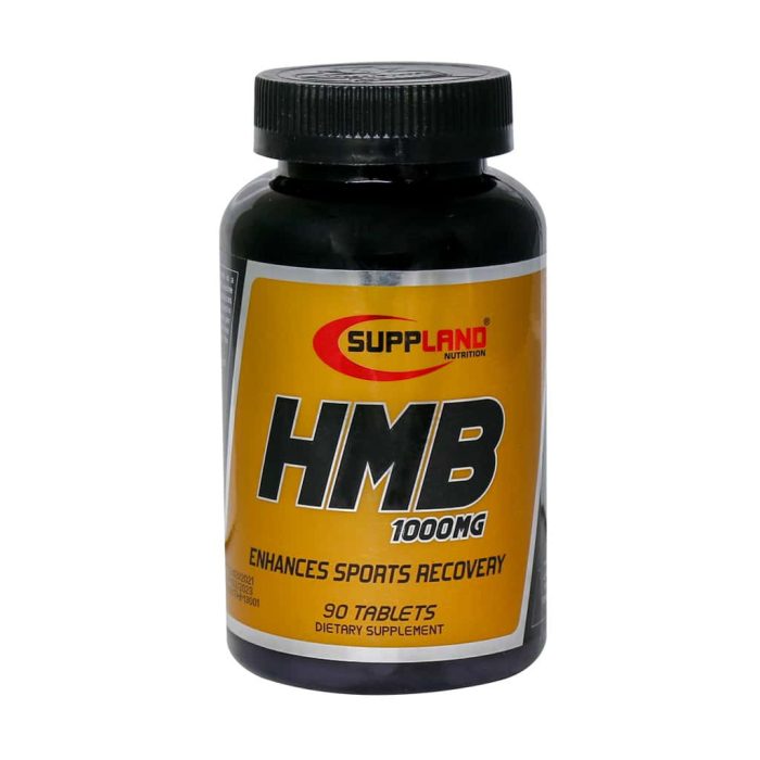 Suppland Nutrition HMB 1000 mg 90 Tablets