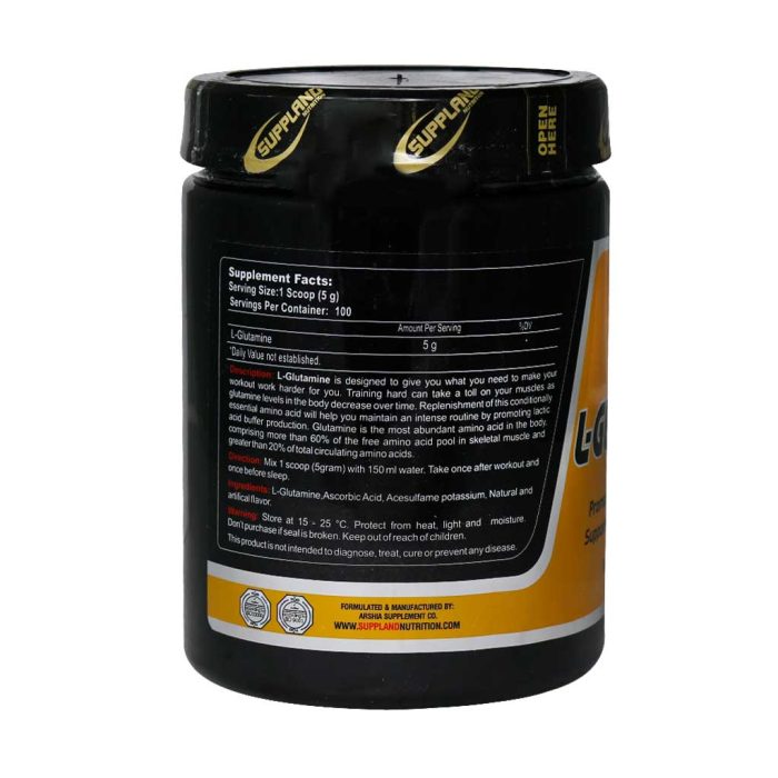 Suppland Nutrition L Glutamin Powder 500 g