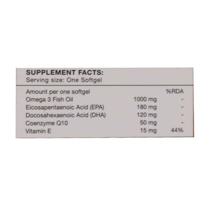 Supplus Meds Supplus Q10 Pluss Omega3