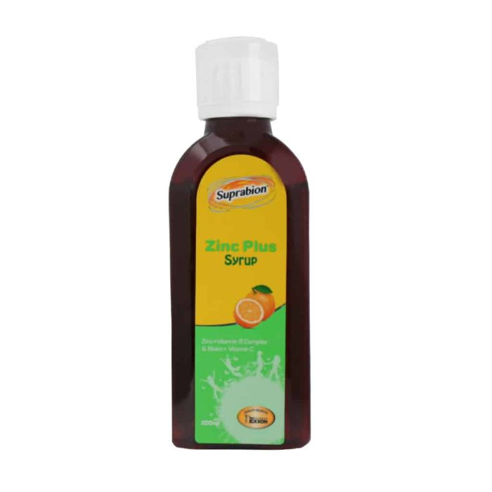 Suprabion Zinc Plus Syrup 200 ml