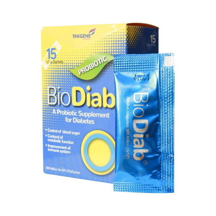 Takgene Pharma Bio Diab 15 Sachets. 1