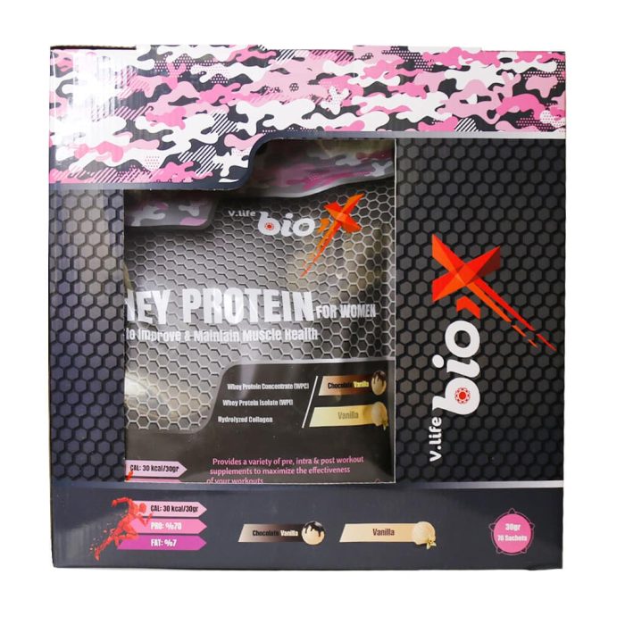 V Life Biox Whey Protein Powder 76 Saches