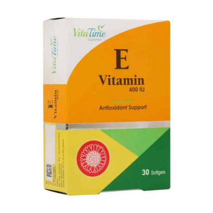 Vita Time Vitamin E 400 IU 30 Softgels