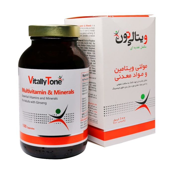 Vitally Tone Multivitamin And Minerals 100 Tabs