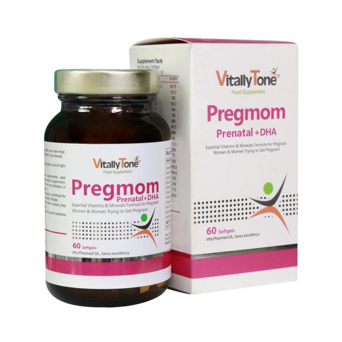 Vitally Tone Pregmom 60 Softgels 2