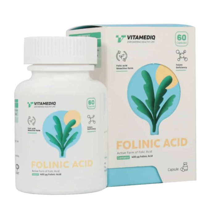 Vitamediq Folinic Acid 60 Capsule