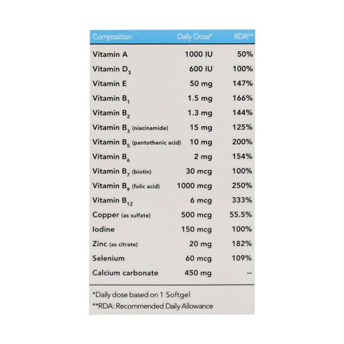 Vitamore Multissemie 30 Softgels