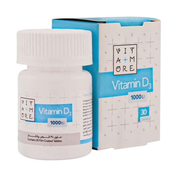 Vitamore Vitamin D3 1000 30 Tab