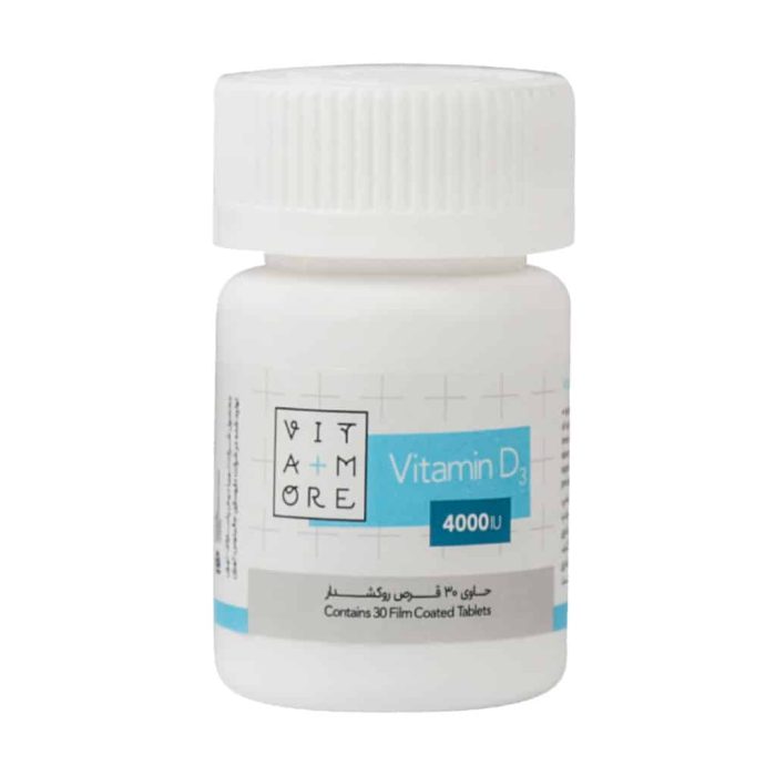 Vitamore Vitamin D3 4000 IU 30 Tabs