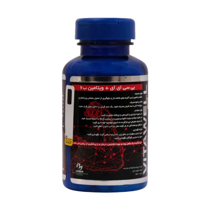 Vitawell BCAA And Vitamin B6 60 Tab