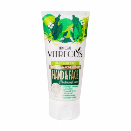 Vitreous Hand And Face Cream For Oily Skins 50 g