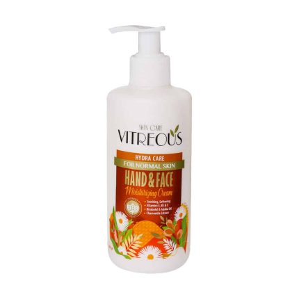 Vitreous Hand And Face Moisturizing Cream For Normal Skin