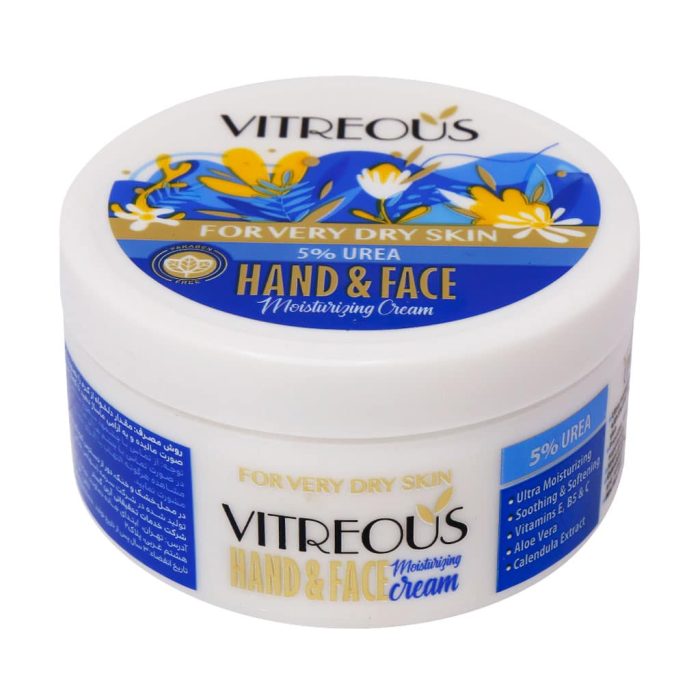 Vitreous hand and face cream Urea 5 For Very Dry Skin 150 g