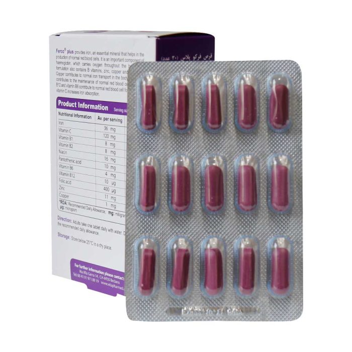 Viva Tune Ferco Plus 30 Tablets