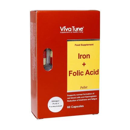 Viva Tune Iron And Folic Acid 60 Caps