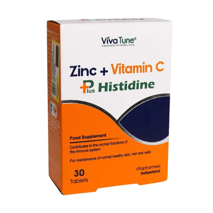 Viva Tune Zinc and Vitamin C Plus Histidine