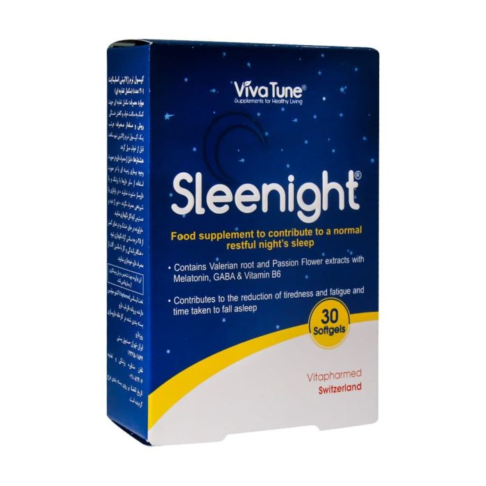 Vivatune Sleenight 30 Softgels