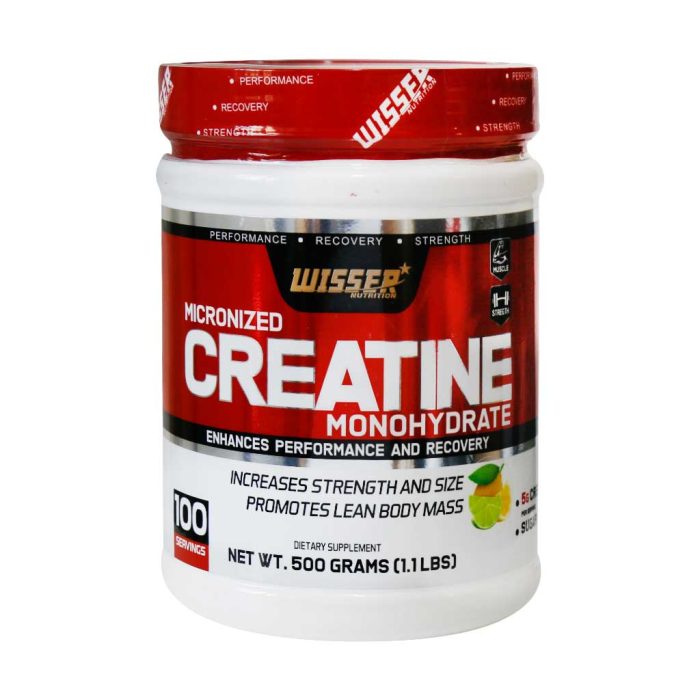 Wisser Creatin Monohydrate 500 g