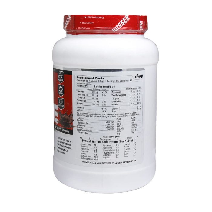 Wisser Whey Protein Powder 908