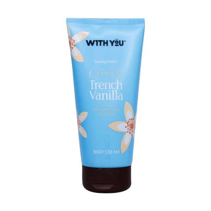 With You Lasting Relief French Vanilla Body Cream