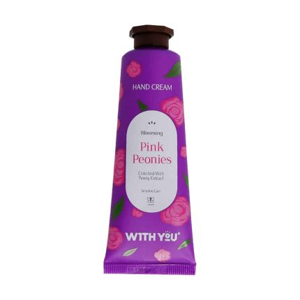 With You Pink Peonies Hand Cream