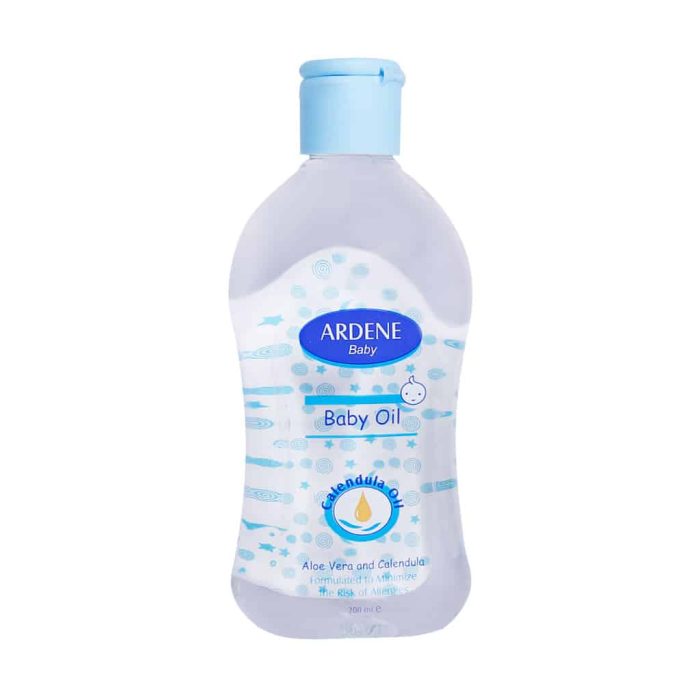 arden baby oil with aloe vera and calendula