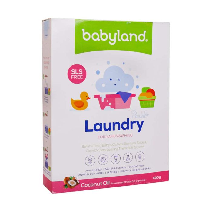 baby land laundry powder for hand washing