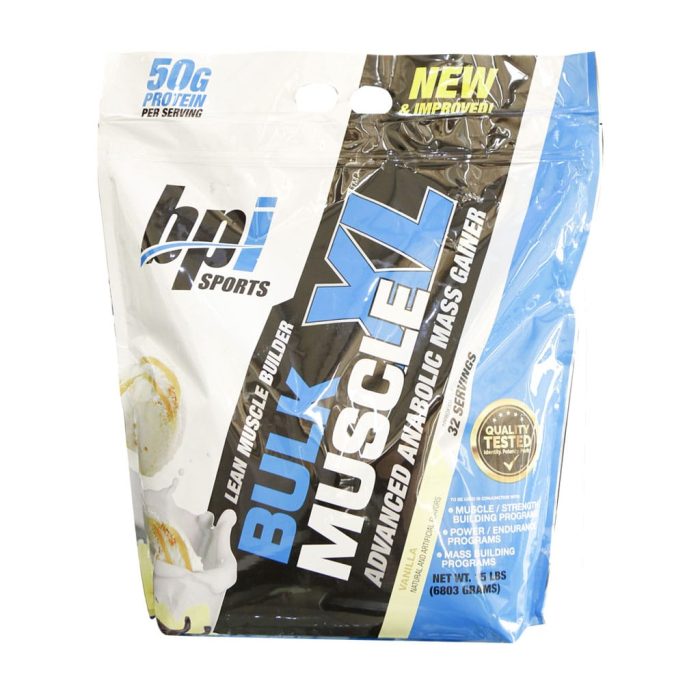 bpi bulk muscle xl gainer vani