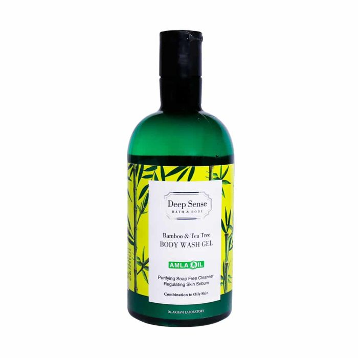 deep sens body wash gel tea tree oil 2