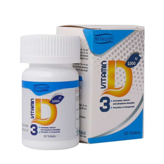 hi health vitamin d3 1000 iu tablets 2