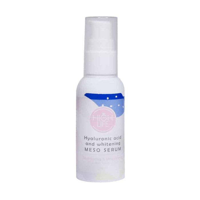 high life hyaluronic acid and whitening meso serum