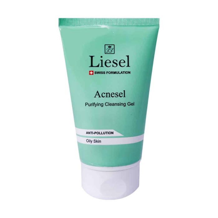 liesel acnesel face wash gel and sunsel spf50 for oily skin 3