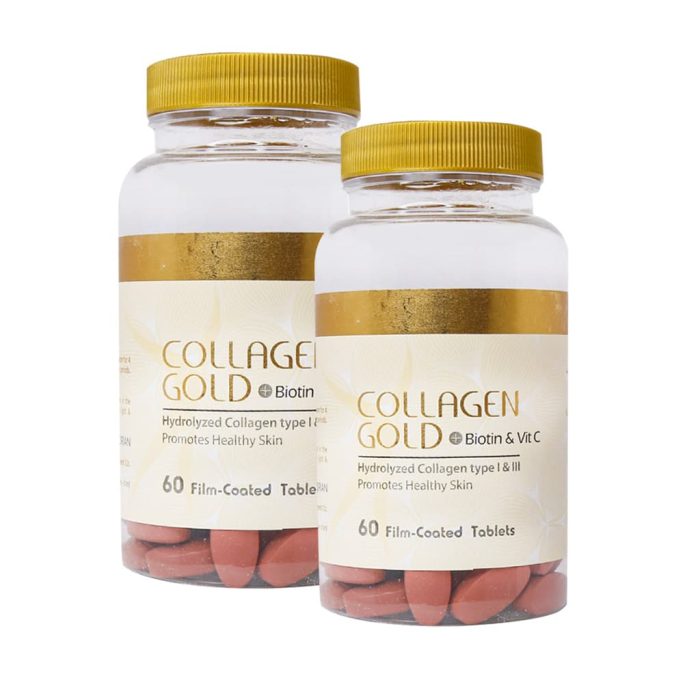 pak 2pcs Adrian Collagen Gold with Biotin and vitamin C