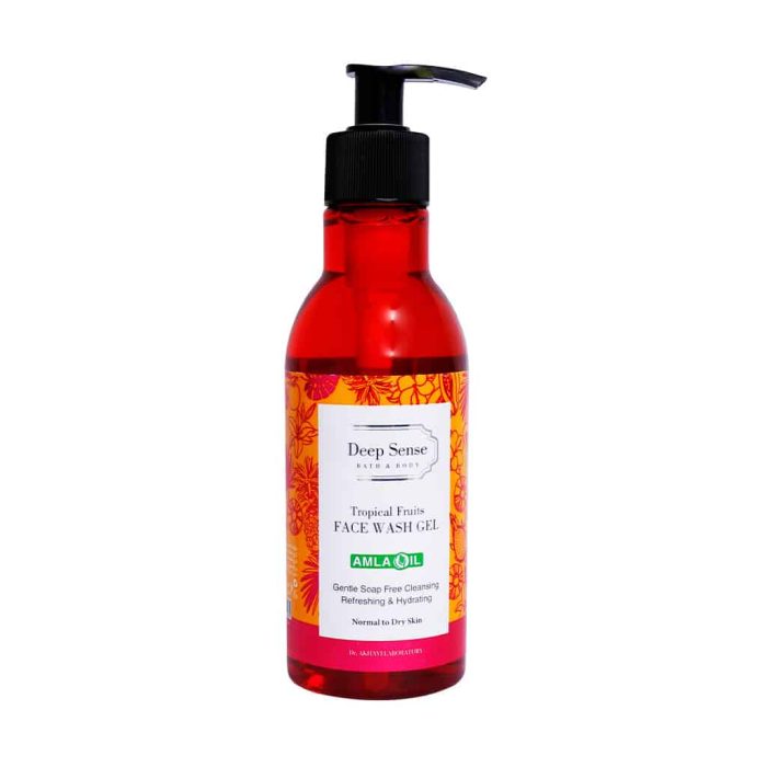 seagull deep sense tropical face wash gel for dry skins